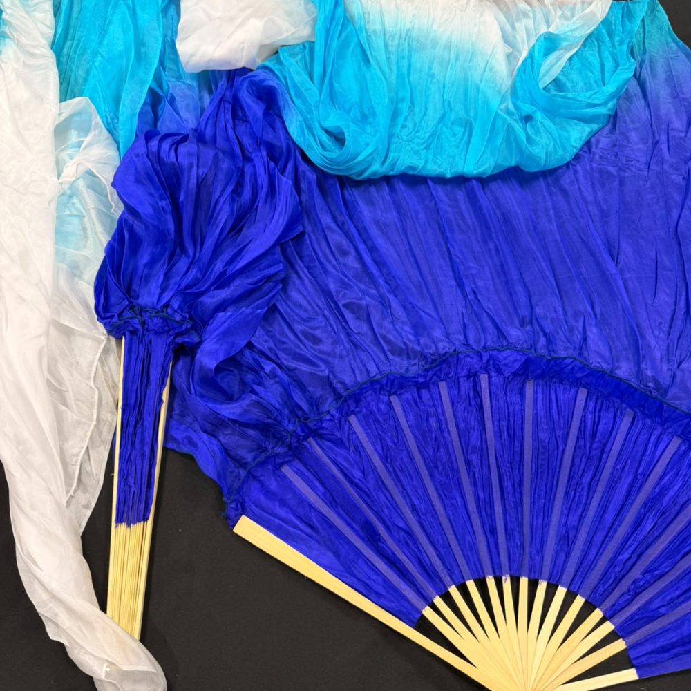 DANZA Silk Collection – Aqua Dream - 180 cm / Seda Real