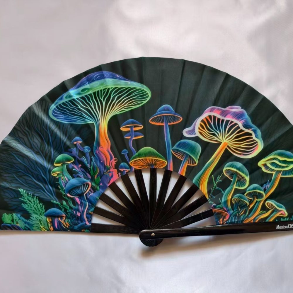 UV Collection - Cosmic Mushrooms UV - 33cm - XL