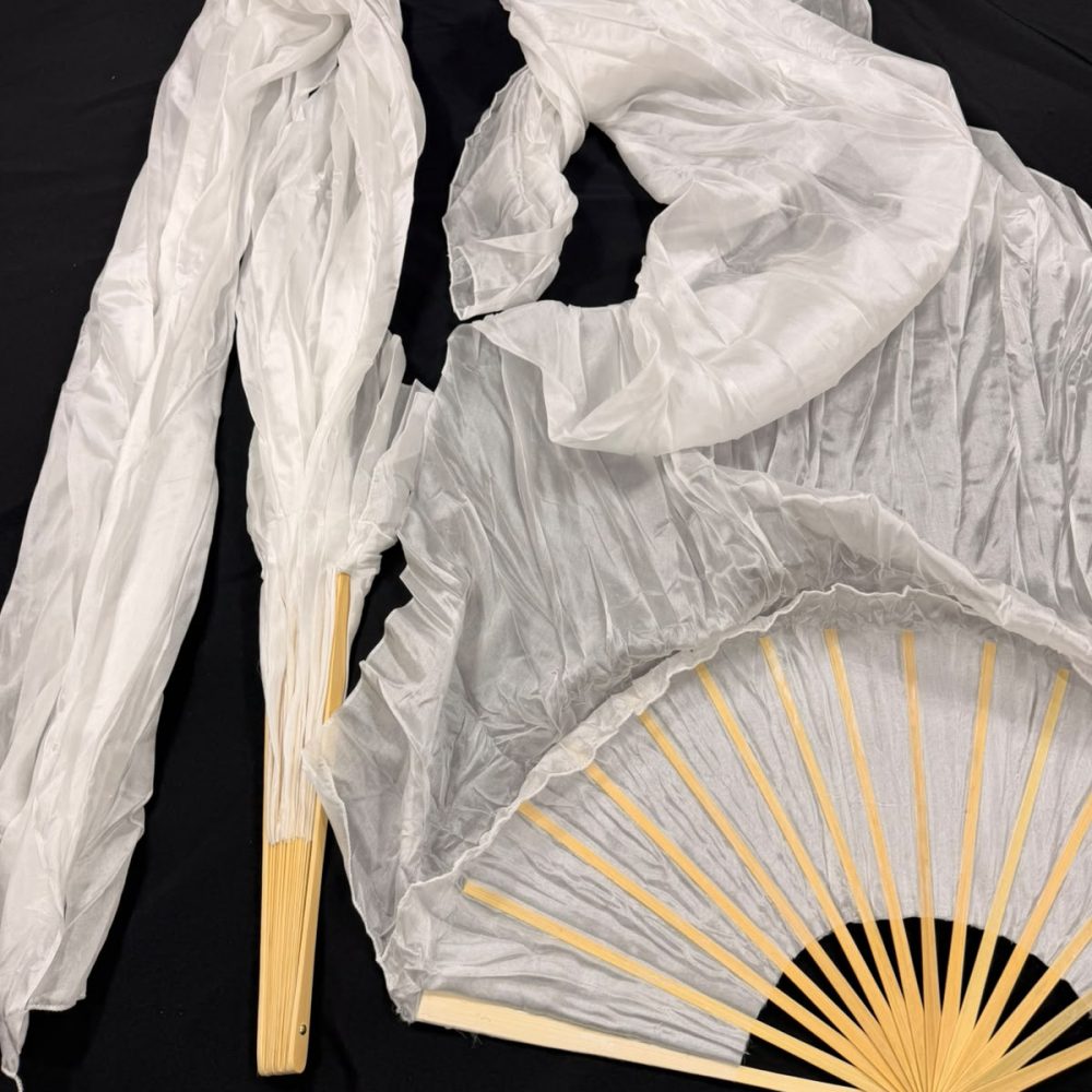 DANZA Silk Collection – White whisper - 180 cm / Seda Real
